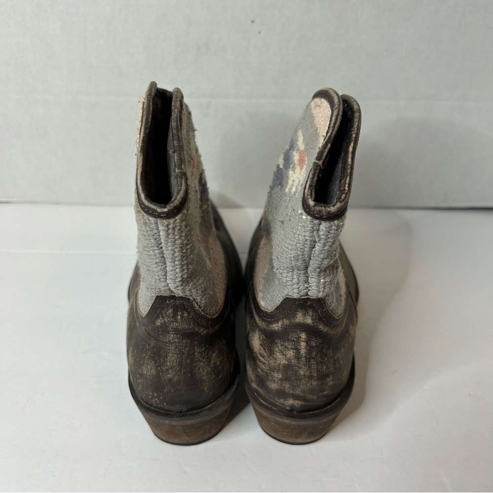 Roper Western Boots Womens Ankle  sky serape  09-021-0977-0692 Size 7.5 Womens - Picture 6 of 12